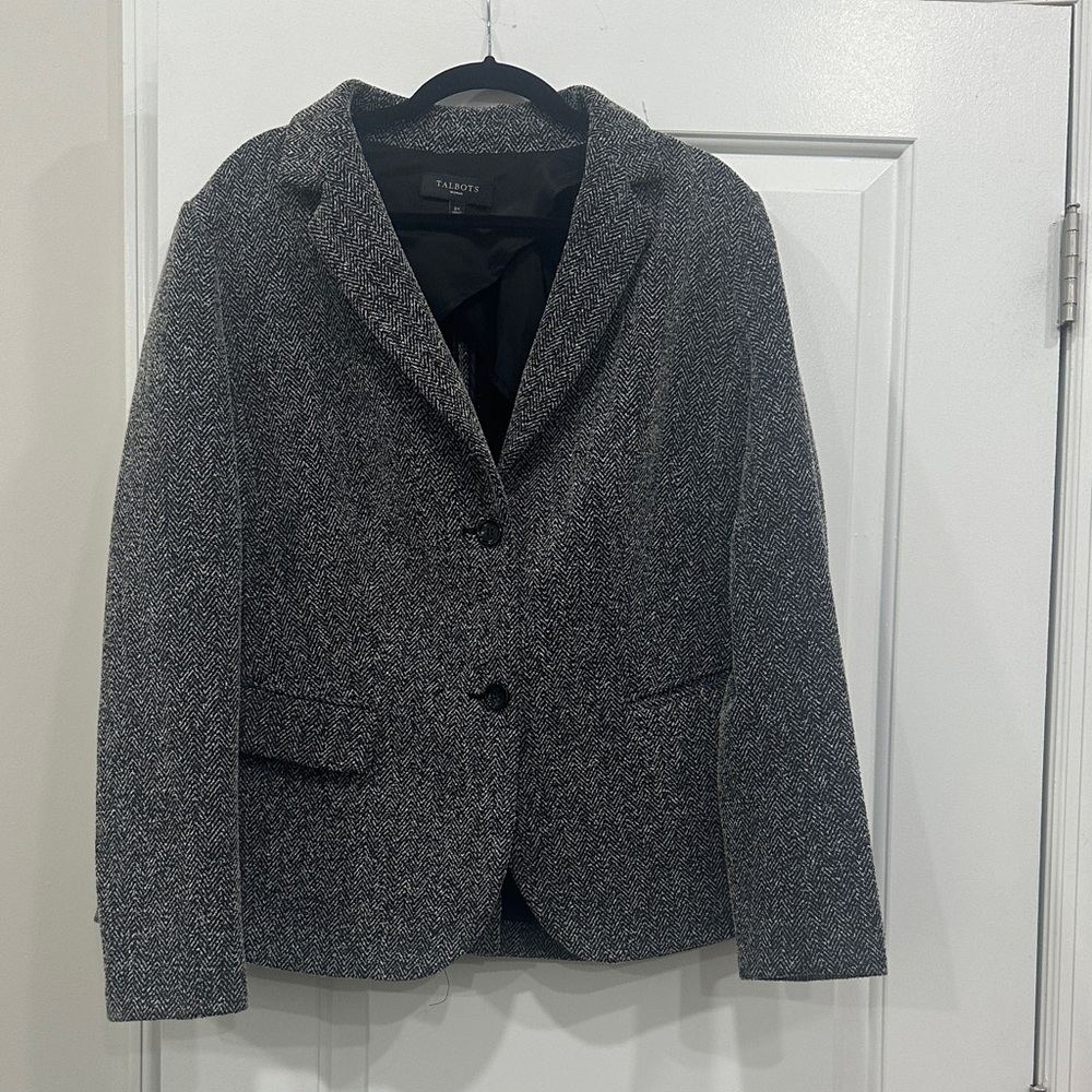 Talbots Charcoal Women's Blazer